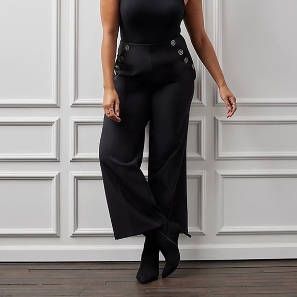 TORRID Wide Leg Studio Refined Crepe High-Rise Pant size 20S - Picture 10 of 10